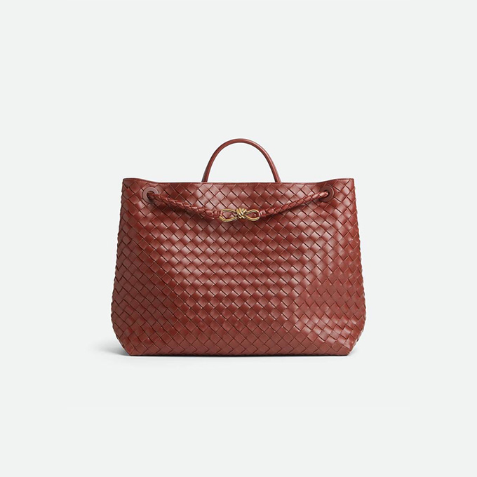 bottega veneta andiamo large woven tote bag #743575